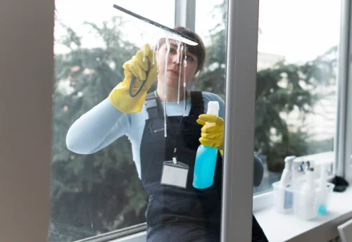 Nettoyage de vitres intérieures et extérieures à Étrelles